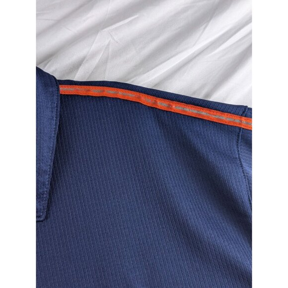 University of Illinois Fighting Illini Nike Team Sphere Dry Polo Shirt Large VTG - Picture 11 of 16